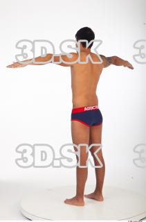 Whole body underwear t pose reference of Mack 0004